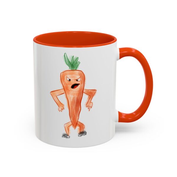 monster carrot coffee mug