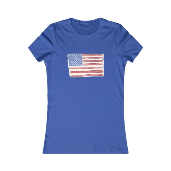 Old Glory American Flag Women’s Tee