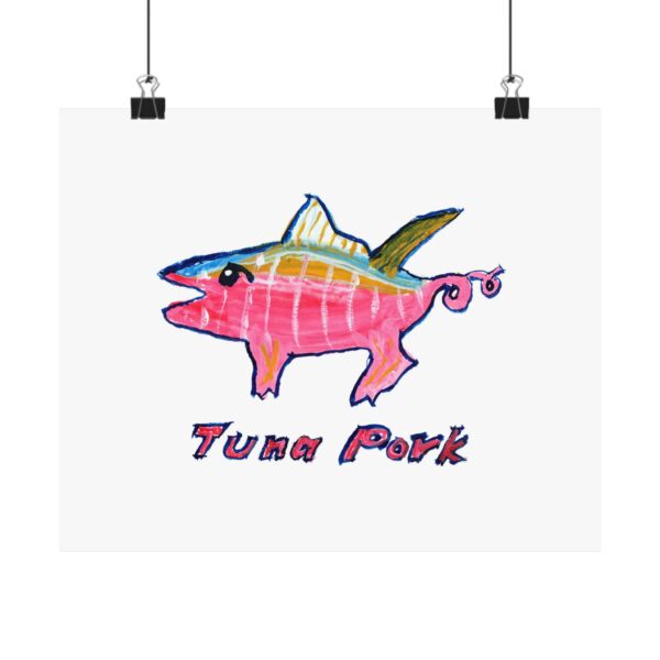 Tuna Pork Premium Matte Horizontal Poster