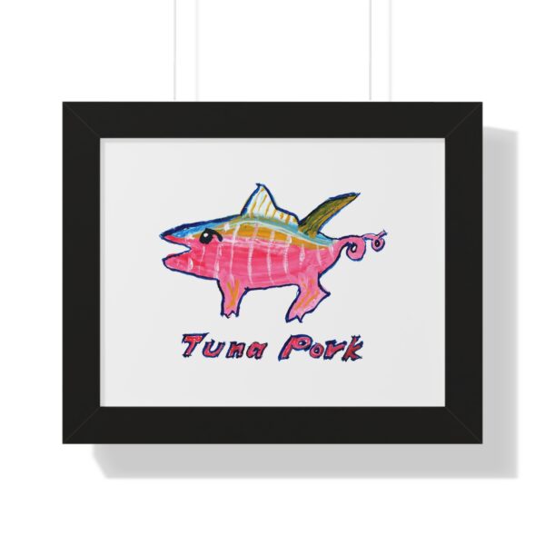 Tuna Pork Framed Horizontal Poster