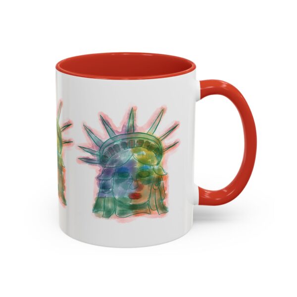 Statue Of Liberty Accent Coffee Mug