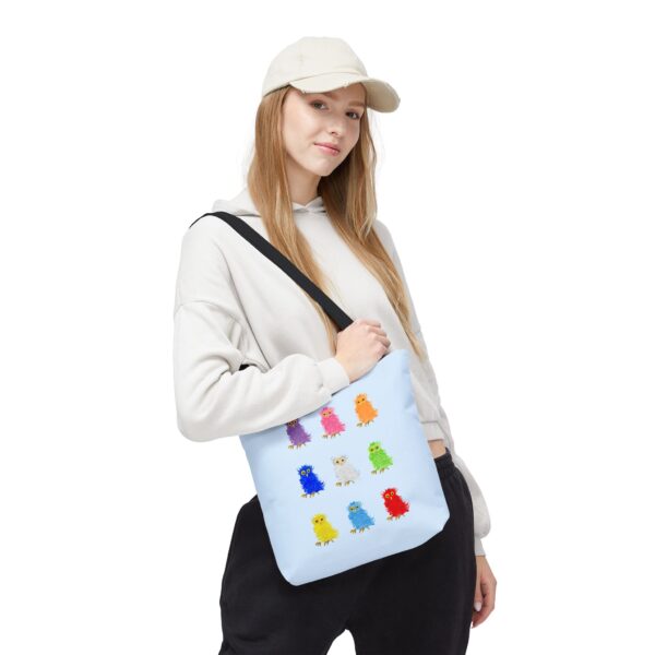 Barn Owls Tote Bag – 9 Colorful Owls Art by Paul Myrick
