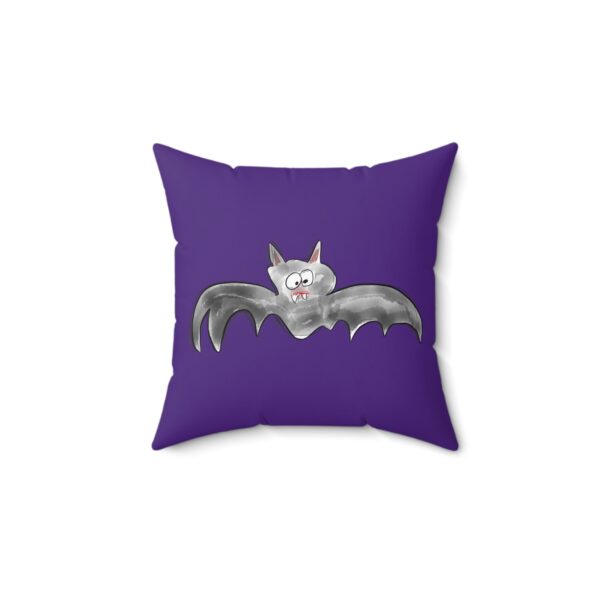 Vampire Bat Throw Pillow
