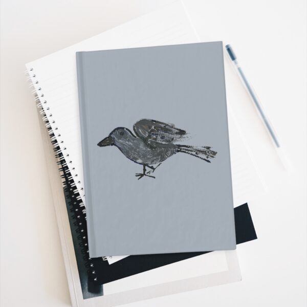 Raven Ruled Line Journal – Hardcover Notebook by Paul Myrick