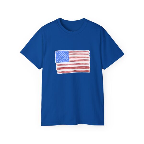 Old Glory American Flag Unisex Ultra Cotton Tee
