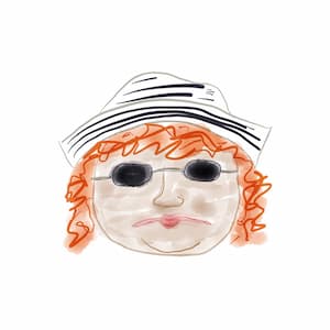 downton abbey Mrs. Patmore caricature artwork