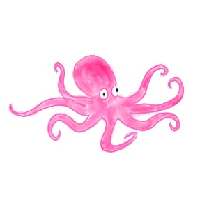 octopus_300x300px_squoosh octopus parody artwork