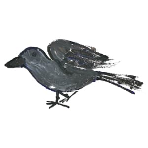 raven_652px_squoosh raven watercolor artwork by Paul Myrick
