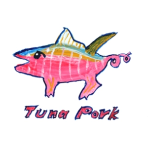 tuna pork 652px tuna pork watercolor artwork by Paul Myrick